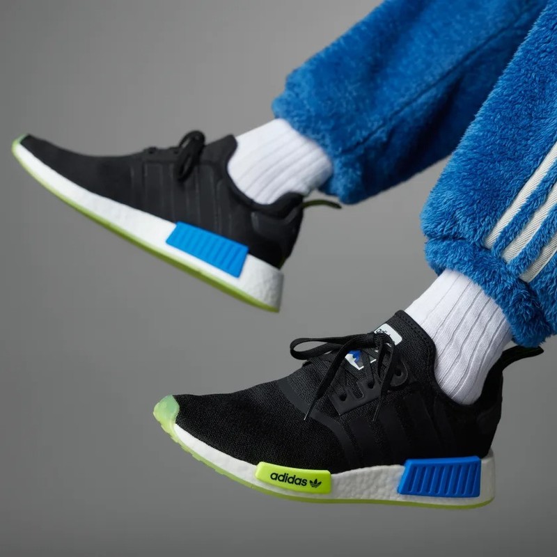 Indigo Herz x adidas NMD R1 Core Black IE1844 Grailify